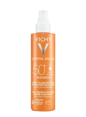 保税|新包装！Vichy薇姿无痕轻薄防晒喷雾SPF50+ 200ml