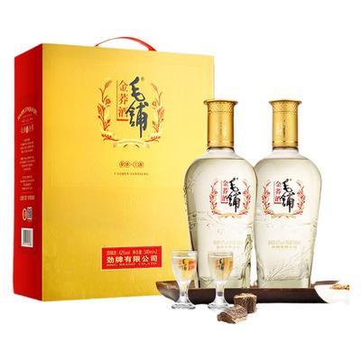 【官方授权】毛铺金荞酒苦荞酒42度500ml*2瓶礼盒装送礼白酒基酒