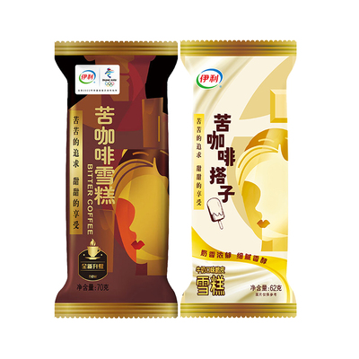 伊利苦咖啡和搭子雪糕70克