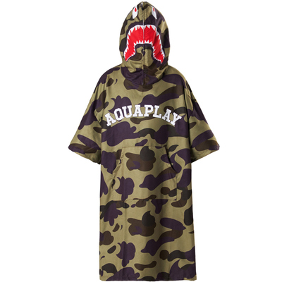 AquaPlay潜水速干斗篷浴袍成人