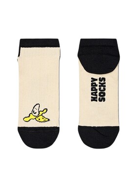 Happy Socks春秋款男女个性潮牌薄荷曼波黑白棉袜短袜ins男女短袜