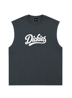 Dickies运动坎肩背心男夏季黑色
