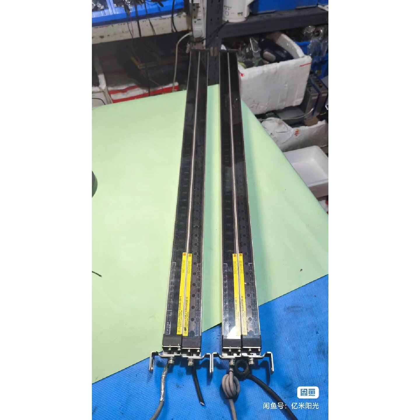议价欧姆龙F3SJ-E0945安全光幕成套,原厂原配发,945