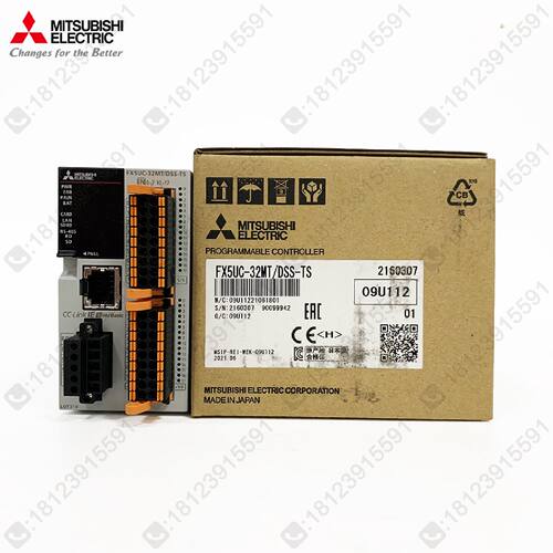 议价Mitsubishi/三菱 FX5UC-32MT/DSS-TS 带4轴 以太网 弹簧夹端