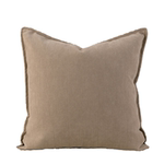 纯色雪尼尔抱枕套北欧简约奶油风咖棕大靠垫靠枕腰靠沙发靠背定制