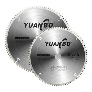 远博切铝专用梯平齿锯片350mm10/12寸铝材切割片切铝合金专用锯片