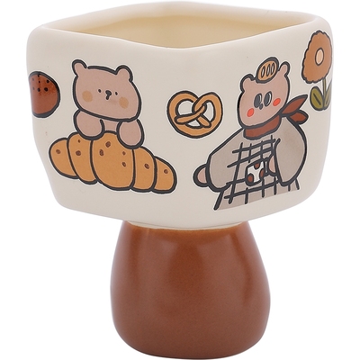 手绘个性创意杯子陶瓷马克杯