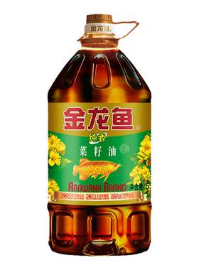 正品金龙鱼纯香菜籽油5L