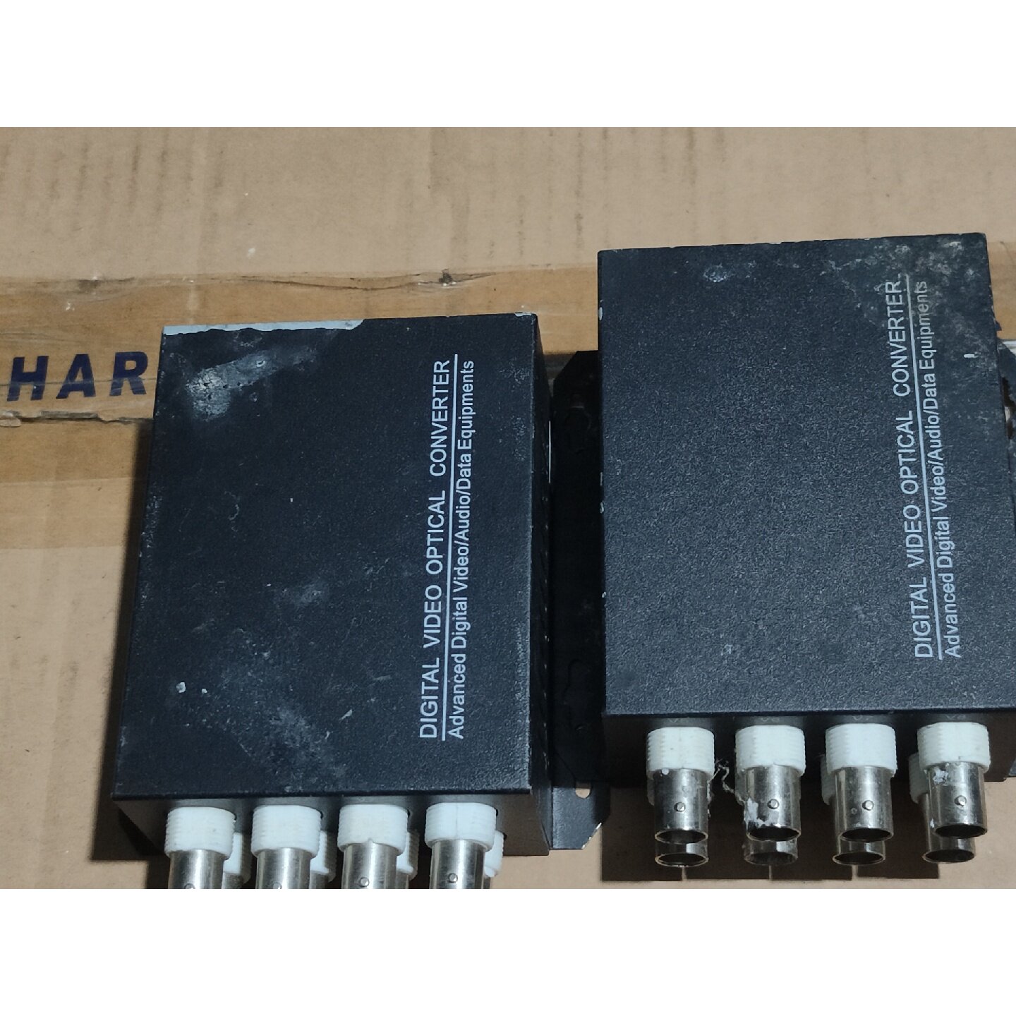 议价HTB8V纯视频光端机8路数字模拟光端机单模单纤FC2可维修
