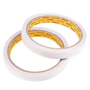 晨光文具双面胶高粘度学生用儿童手工两面透明胶带泡沫超薄贴片无痕超强力固定可撕超粘不留痕办公文具纸胶贴