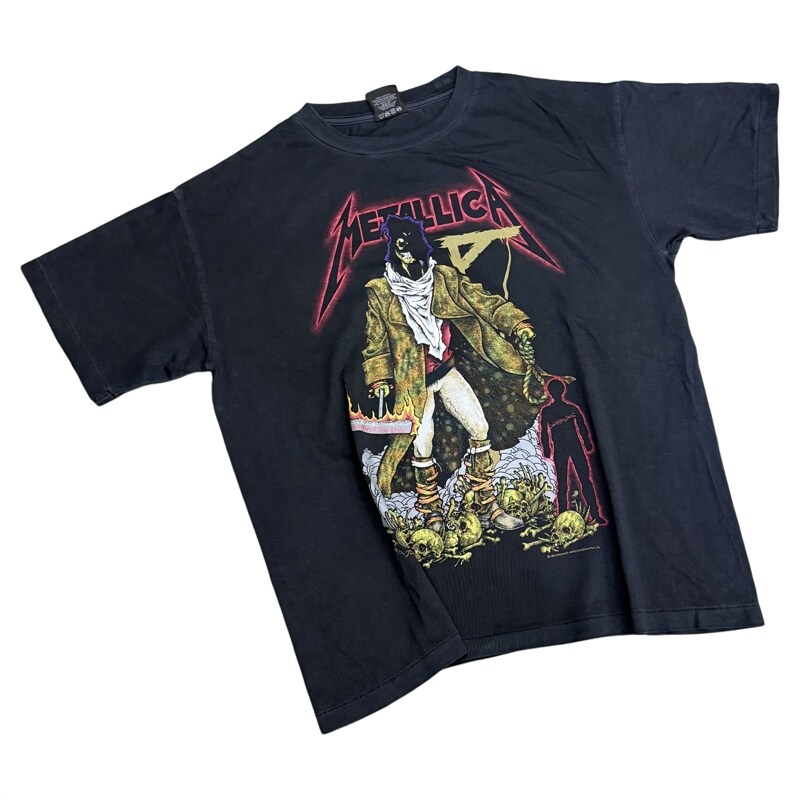 Metallica地球人VintageT恤男女
