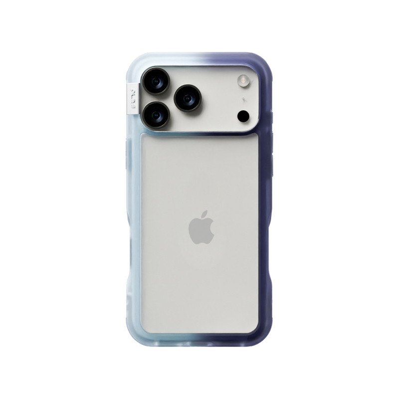 韩国PLES撞色渐变防摔透明手机壳适用苹果iPhone17Pro/Max边框防撞指环磁吸17ProMax个性防护厚款手机保护套