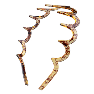 Spaiery瑟派发箍树脂发箍男女士发卡头饰发带发窟网红大波浪头箍