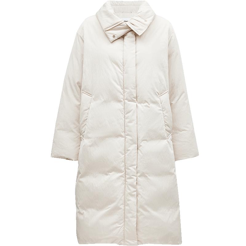 ONLY90白鸭绒静奢风长款羽绒服