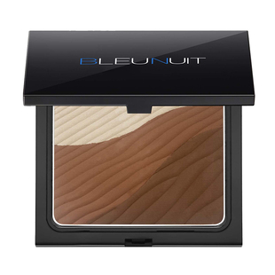 BLEUNUIT深蓝彩妆光影悦彩修容盘 腮红盘 腮红粉淡橘色女提亮高光