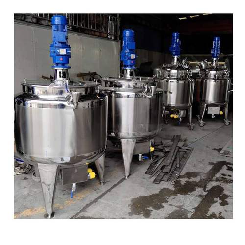 不锈钢反应釜 洗洁精加热均质乳化罐 高压电加热搅拌罐