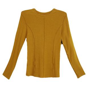 豆蔻依缘现代舞练功服上衣日常可穿修身显瘦内搭长袖舞蹈形体服女