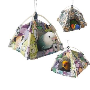 虎皮牡丹玄凤小金太和阳尚凯克鹦鹉防风遮阳蒙古包棉鸟窝帐篷用品