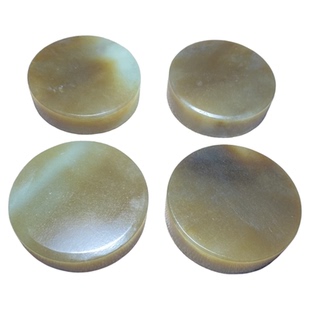 新疆和田玉且末料手镯芯糖玉糖白玉白玉手镯料雕刻练手料牌子料