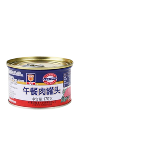 上海梅林午餐肉罐头170g猪肉即食火腿肠熟食家庭长期储备应急食品