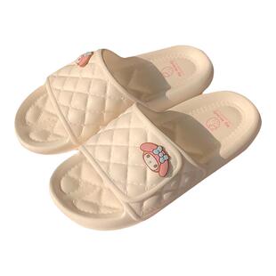 细细条 三丽鸥美乐蒂联名居家拖鞋少女心室内防滑EVA软底凉拖女夏