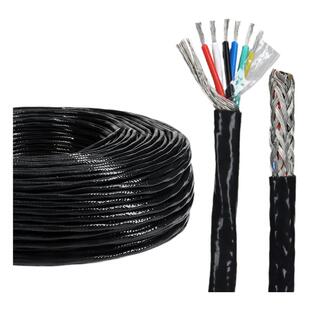 AFPF铁氟龙线屏蔽线镀锡铜线高温线2芯3芯4芯5芯电缆抗干扰信号线