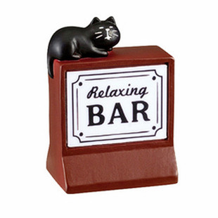 zakka日式酒吧猫咪车载办公室咖啡店装饰LED小夜灯氛围感摆件礼物