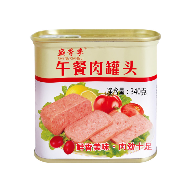 盛香季宝宝午餐肉罐头速食即食早餐三明治火锅麻辣烫泡面下饭食材