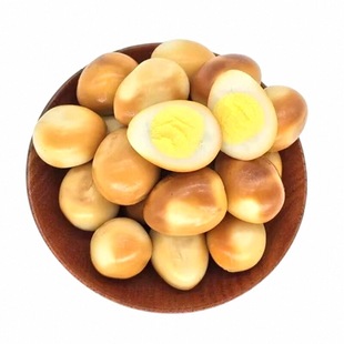 诸城正宗熏烤鹌鹑蛋山东特产无壳五香卤蛋熟食小吃真空即食下酒菜