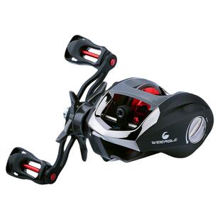 方天画戟水滴轮全金属微物轮轮远投防炸线鱼线轮路亚竿打黑渔轮