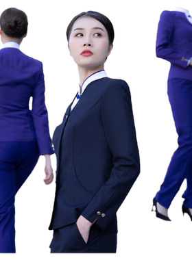 空姐东航职业高端金店售楼处制服