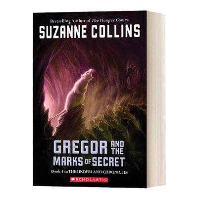 英文原版小说 Gregor and the Marks of Secret 地下城4 神秘印记 The Underland Chronicles #4 英文版 进口英语原版书籍