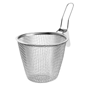 火锅专用漏勺304不锈钢漏筐煮面网篮用具涮肉过滤网筛烫脑花容器