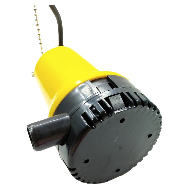 小黄泵大流量12V24V直流潜水泵电瓶水泵鱼缸水泵抽水机舱底泵包邮