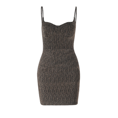 性感闪闪吊带连衣裙女