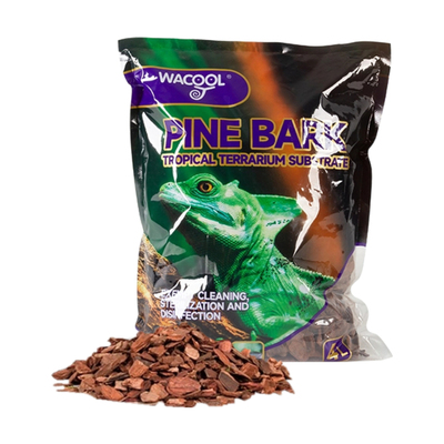 玩酷Wacool爬宠松树皮垫材森林地表蛇陆龟蜥蜴爬虫箱树皮造景用品