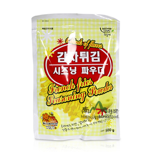 韩国进口美谈彩奶油洋葱炸鸡撒粉黄油味韩式炸鸡抖粉调味粉料500g