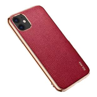 苹果15promax手机壳新款iPhone13全包防摔14pro保护套限量版14plus真皮ip13潮牌12max高级感11男女红色适用