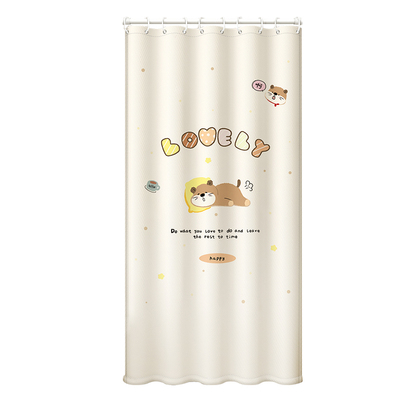 遮阳免打孔门帘布|超6000次加购