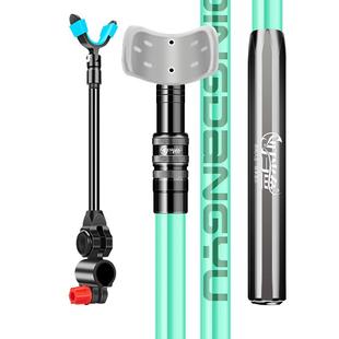 叮当鱼夜光碳素炮台支架支架超硬钓箱支架架杆地插钓鱼支架鱼竿架