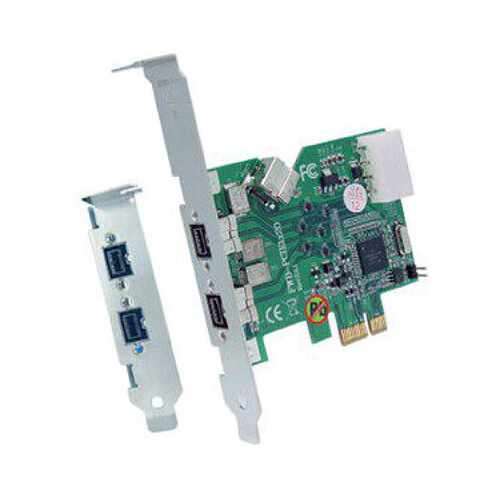 溢价-FWB-PCIE1X20 3-port 1394b to