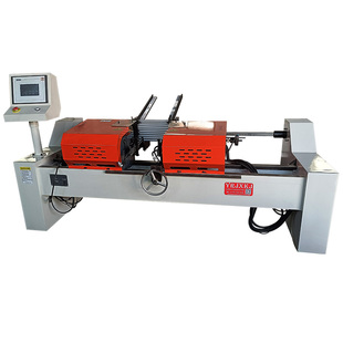 50全自动双头倒角机气动液压不锈钢圆管圆棒铝管平头去毛刺坡口机