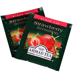 AHMAD TEA英国亚曼蜜桃百香果芒果苹果红茶袋泡茶果味红茶包组合
