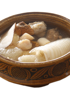 膳太钙质煲汤材料鱼骨瑶柱竹笙汤