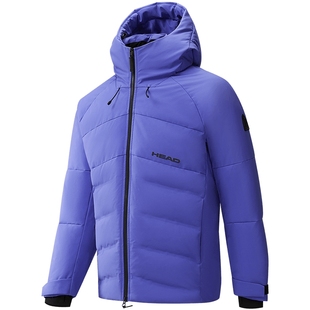 【男女同款】HEAD海德连帽90绒保暖运动外套冬季防水防风羽绒服