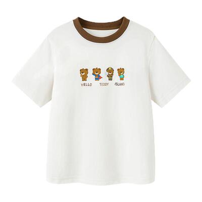 迷你巴拉巴拉短袖T恤不闷汗