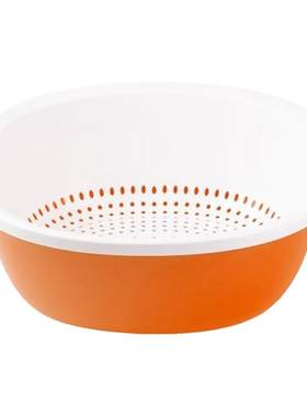 【官方正品】茶花双层洗菜篮