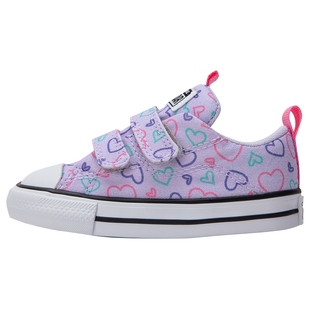 Converse匡威儿童女童帆布鞋冬季新款中大童休闲童鞋A08382C