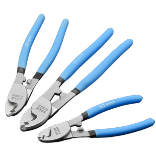 上匠电缆剪刀切线钳断线钳电线剪剪线钳剪刀钳子手动断线钳剪电缆