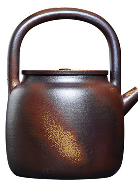 五色土柴烧壶烧水壶煮茶壶茶具